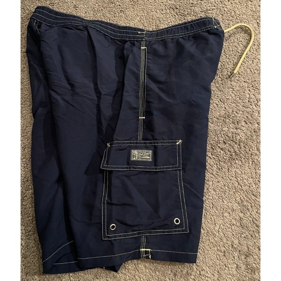 Men's Polo Ralph Lauren Blue Swim Trunks Shorts Medium / 4.99 SHIPPING - Picture 3 of 5